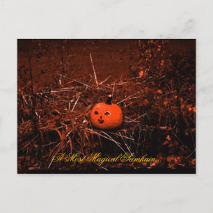 Magical Samhain Postcard