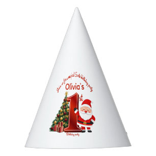 Magical Santa Birthday Design for Kids Party Hat