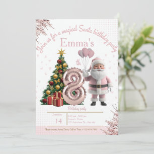 Magical Santa Birthday Invitation – 2nd Birthday