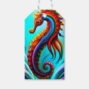 MAGICAL SEAHORSE GIFT TAGS