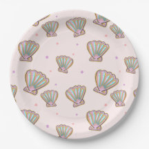 Magical Shell-e-bration Paper Plates