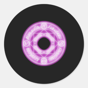 Magical Sigil (seal) Sticker9 Classic Round Sticker