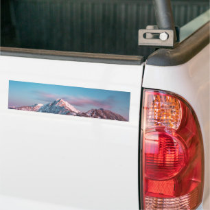 Magical sky above mountain Storžič, Slovenia Bumper Sticker