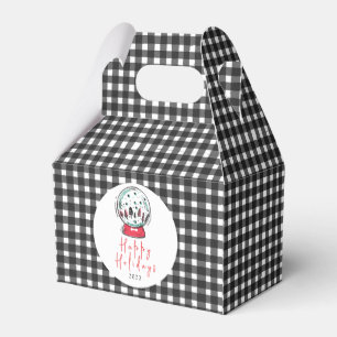 Magical Snow Globe Christmas Party Favour Box