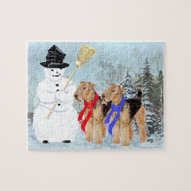 Magical Snowman Jigsaw Puzzle (Horizontal)