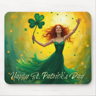 Magical St. Patrick's Day Mouse Mat