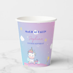 Magical Starlight Unicorn Paper Cup