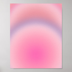 Magical Sunset Gradient Poster