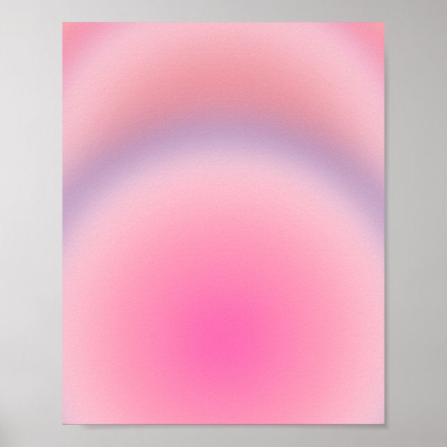 Magical Sunset Gradient Poster (Front)