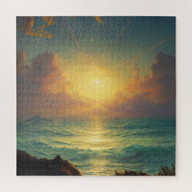 Magical Sunset Jigsaw Puzzle (Vertical)