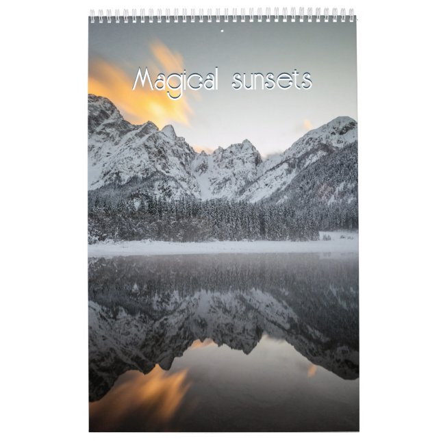 Magical sunsets v3 2023 calendar (Cover)