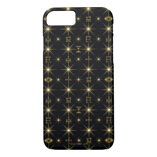 Magical Symbols Pattern Case-Mate iPhone Case (Back)