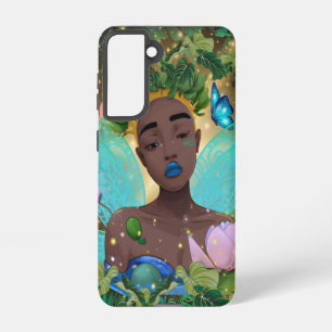 Magical Tale of an African American Black Fairy Samsung Galaxy Case