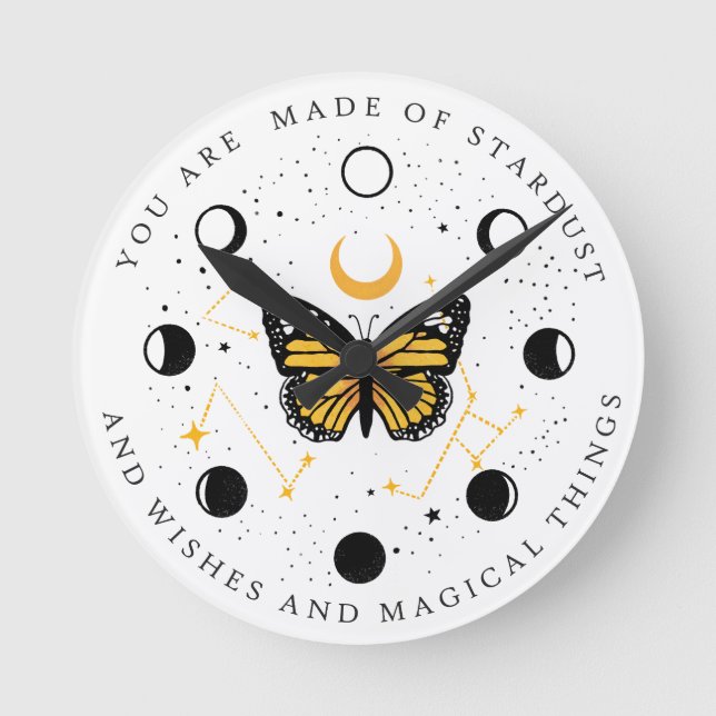 Magical Things Round Clock (Front)