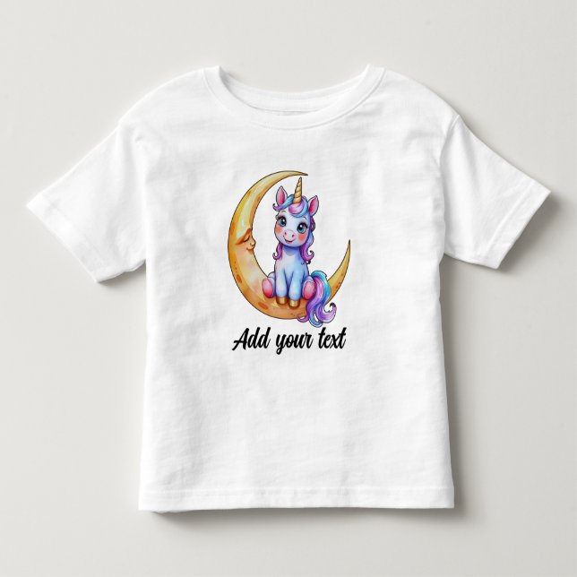 Magical Toddler Unicorn Tee (Front)