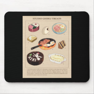 Magical Treats Food From Studio Ghibli Films Stick Mouse Mat