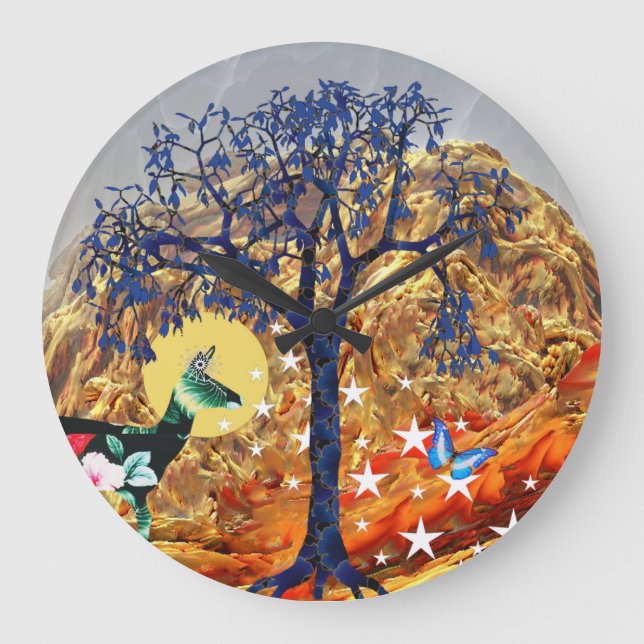 Magical Tree Large Clock (Front)