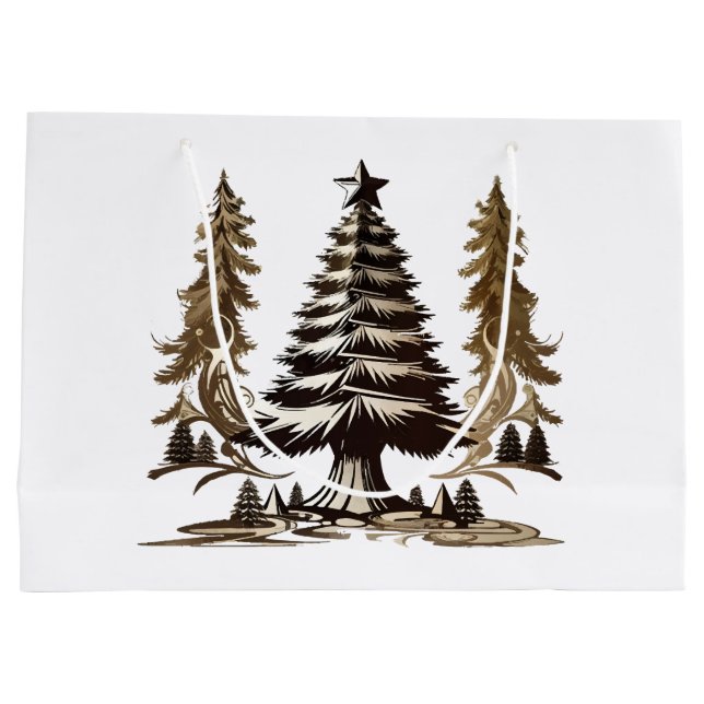 Magical Tree Large Gift Bag (Back)