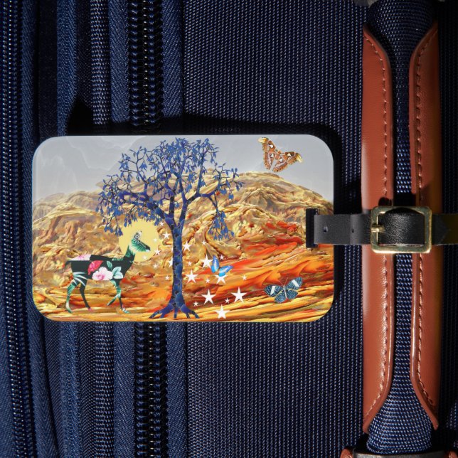Magical Tree Luggage Tag (Front Insitu 4)