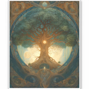 Magical Tree Of Life Surreal Nature Art