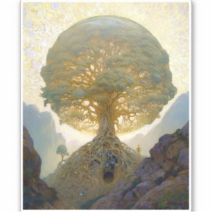 Magical Tree Of Life Surreal Nature Art