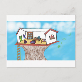 Magical Treehouse Postcard