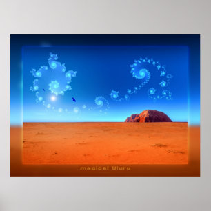 magical Uluru Poster