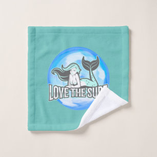 Magical Under the Sea Birthday Party Bath Towel Set