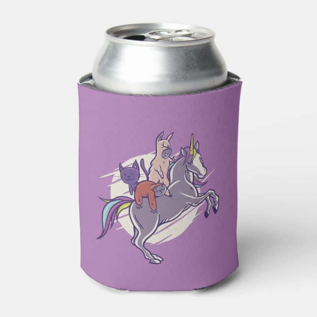Magical Unicorn and Friends Can Cooler (Can Front)