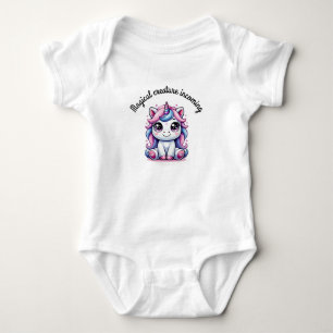 Magical unicorn baby bodysuit