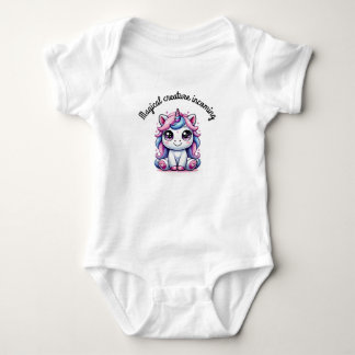 Magical unicorn baby bodysuit