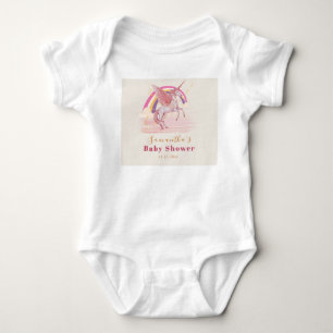 Magical Unicorn Baby Shower Party Bodysuit