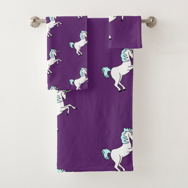 Magical Unicorn Bath Towel Set (Insitu)