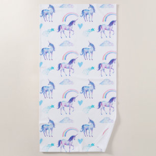 Magical Unicorn Beach Towel