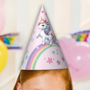 Magical Unicorn Birthday Party Hat
