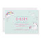 Magical Unicorn Birthday Party Invitation