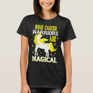 Magical Unicorn Bone Cancer Warrior T-Shirt