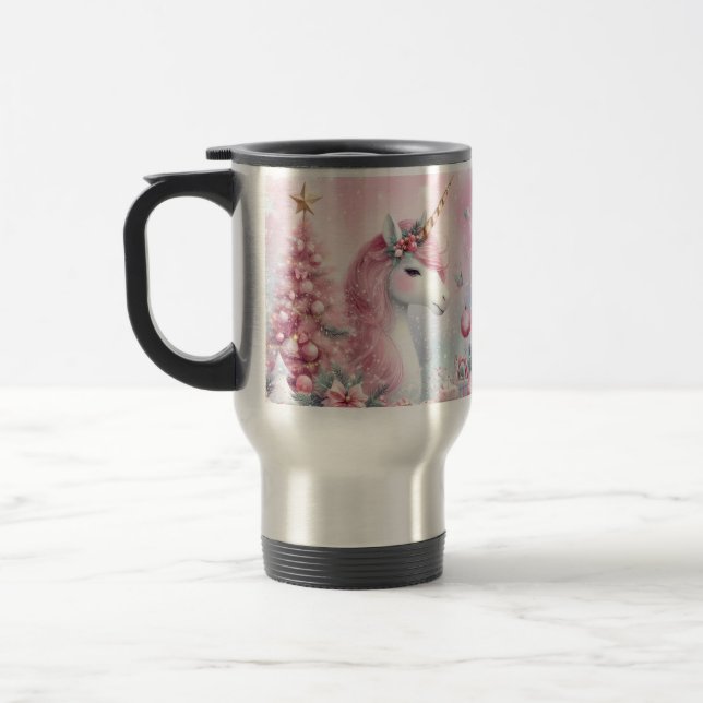 Magical Unicorn Coffee Mug – Whimsical and Fun Des (Left)