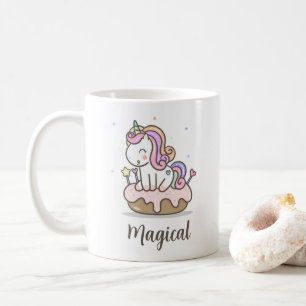 Magical Unicorn Donut Drinking Mug