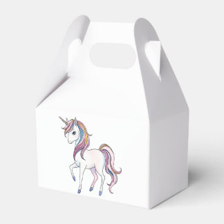 Magical Unicorn Dreams - Whimsical Fantasy Design Favour Box