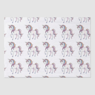 Magical Unicorn Dreams - Whimsical Fantasy Design Tissue Paper