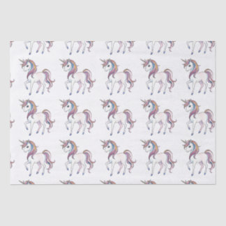 Magical Unicorn Dreams - Whimsical Fantasy Design Tissue Paper