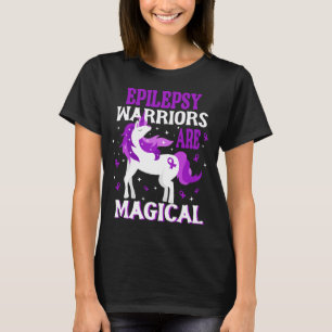 Magical Unicorn Epilepsy Warriors T-Shirt