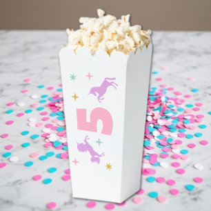 Magical Unicorn Girls Birthday Favour Box