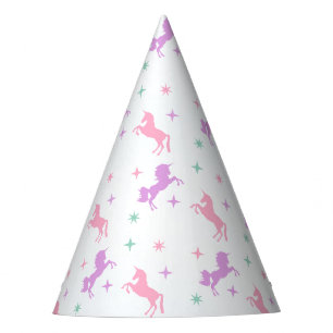 Magical Unicorn Girls Birthday Party Hat