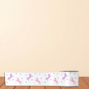 Magical Unicorn Girls Birthday Satin Ribbon