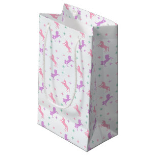 Magical Unicorn Girls Birthday Small Gift Bag