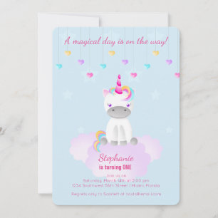 Magical Unicorn Invitation