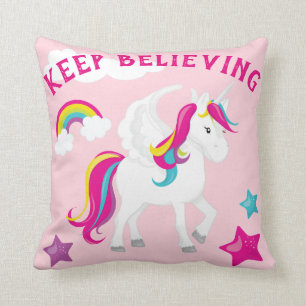 Magical Unicorn Keep Believing Cushion