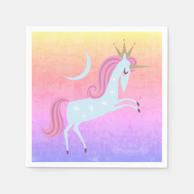magical unicorn napkin (Front)